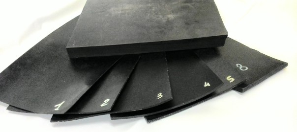 gomma assortimento lastre